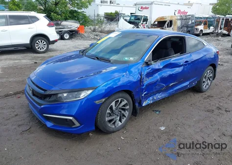 2020 Honda Civic Lx z USA, uszkodzony, nr VIN 2HGFC4B65LH302265